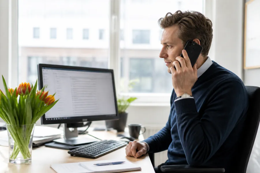 Illustratie bij het onderwerp persvragen en newsroom voor communicatieprofessionals